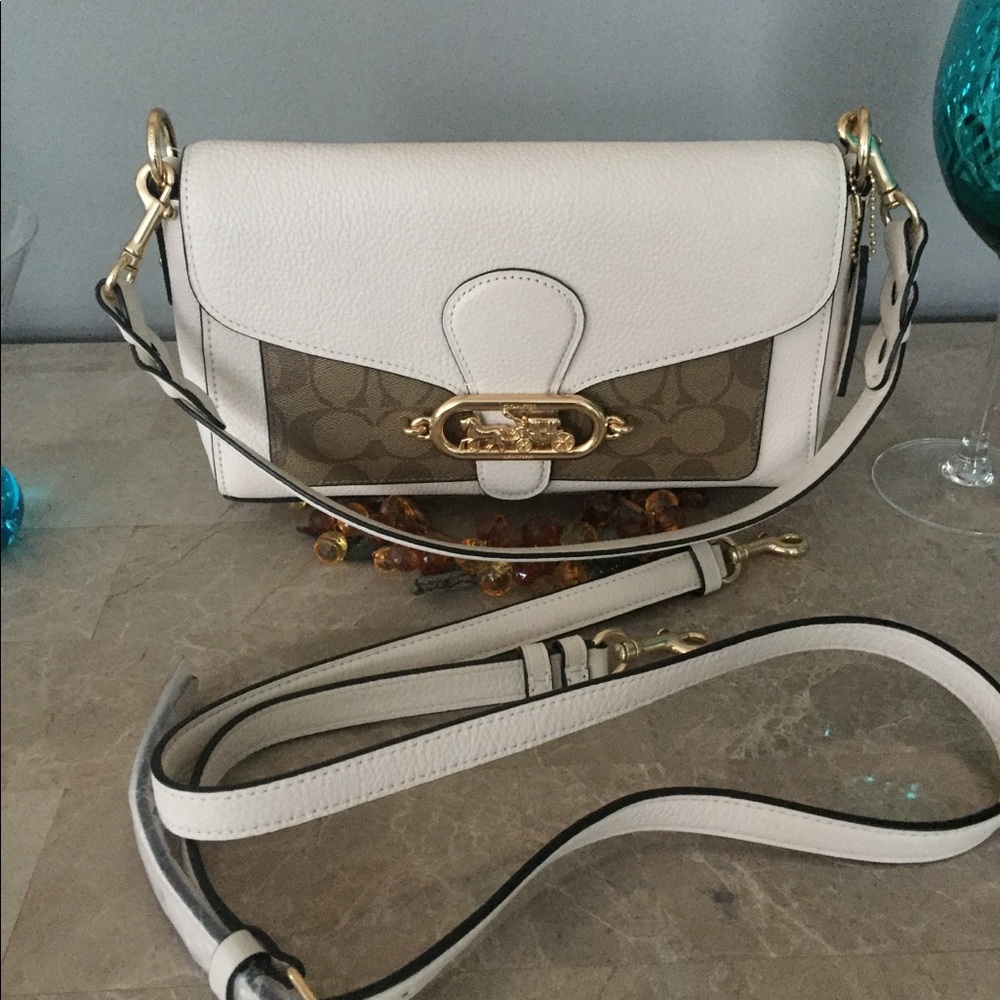 Coach signature leather bag - Off-white - Picture 3 of 6